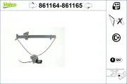 Fensterheber vorne links VALEO 861164