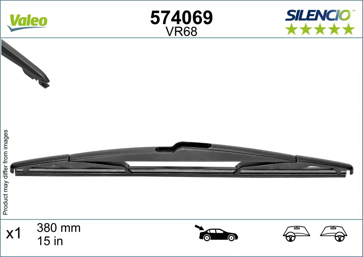 Wischblatt hinten VALEO 574069