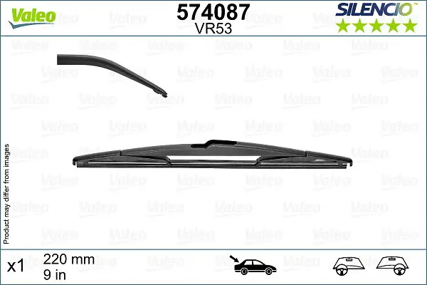 Wischblatt hinten VALEO 574087