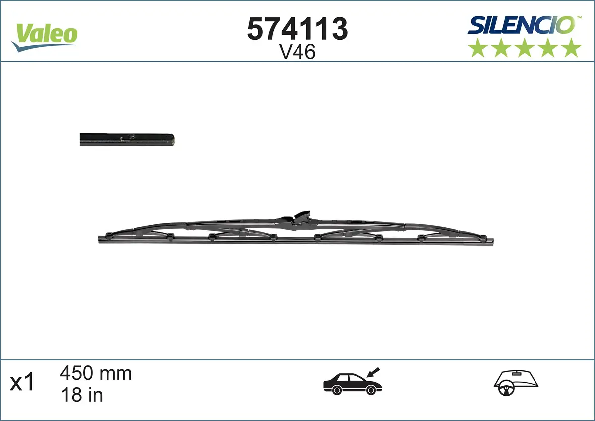 Wischblatt VALEO 574113