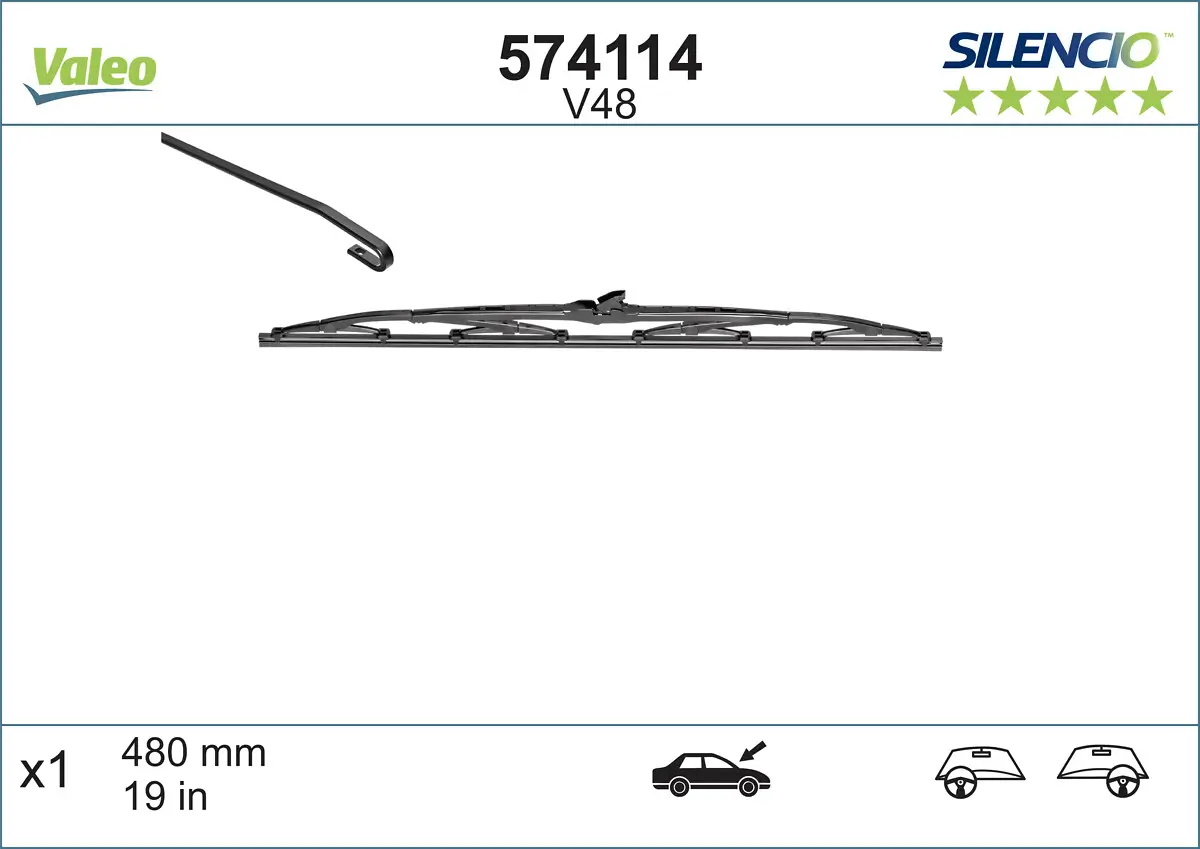 Wischblatt VALEO 574114