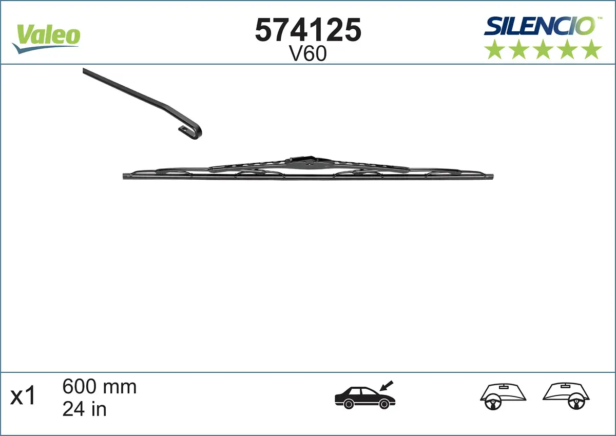 Wischblatt VALEO 574125