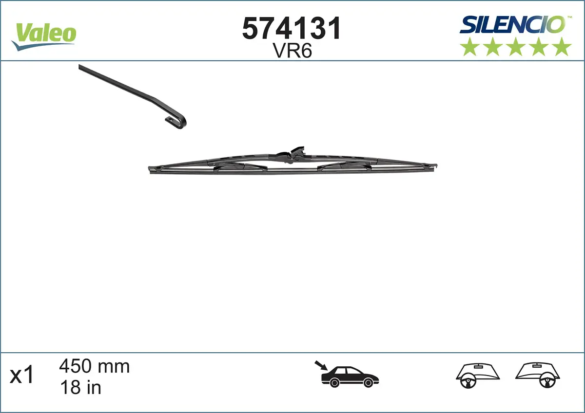 Wischblatt VALEO 574131