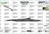 Wischblatt fahrerseitig VALEO 574156 Bild Wischblatt fahrerseitig VALEO 574156