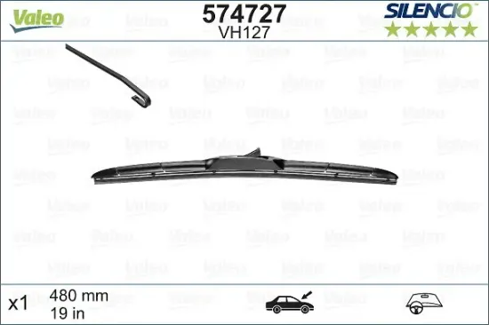Wischblatt beifahrerseitig VALEO 574727 Bild Wischblatt beifahrerseitig VALEO 574727