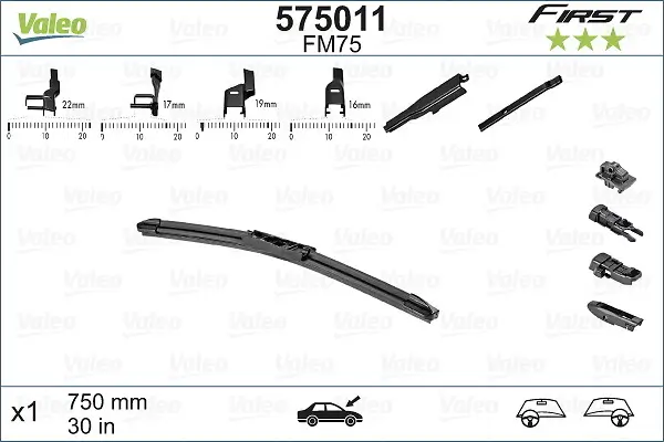 Wischblatt VALEO 575011