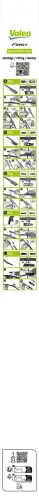 Wischblatt fahrerseitig VALEO 575016 Bild Wischblatt fahrerseitig VALEO 575016