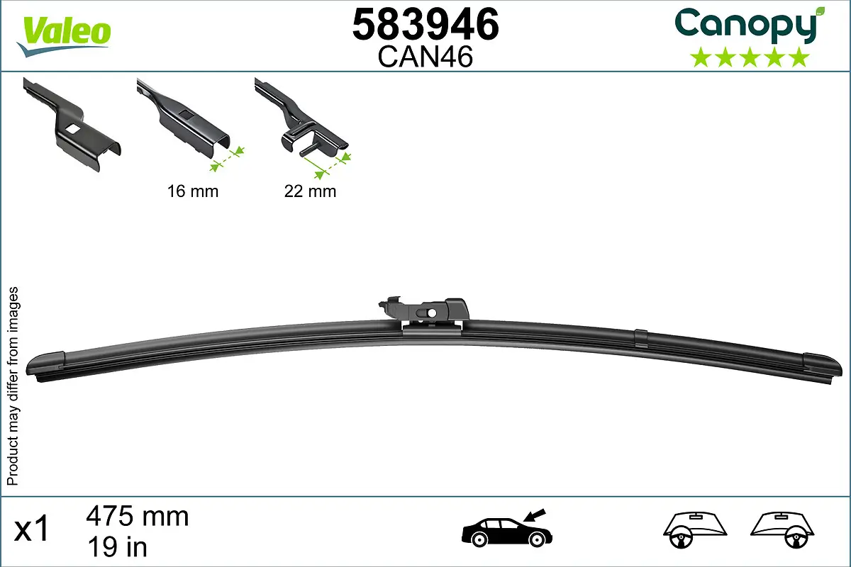 Wischblatt VALEO 583946