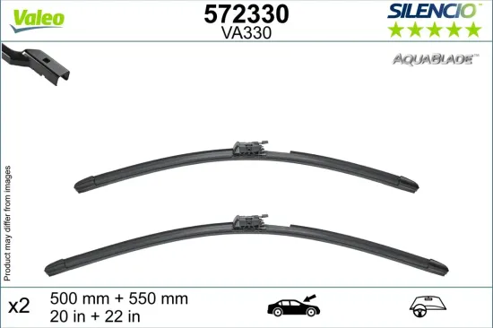 Wischblatt vorne VALEO 572330 Bild Wischblatt vorne VALEO 572330