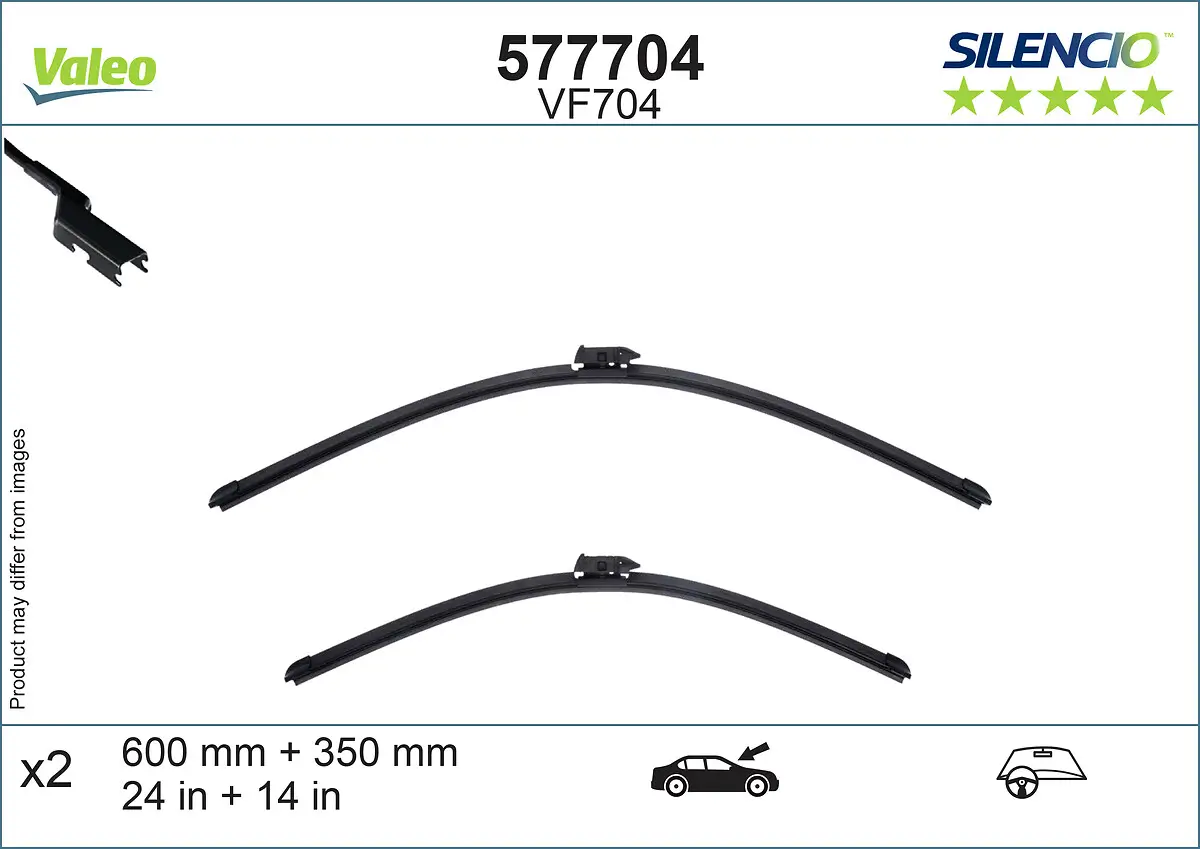 Wischblatt vorne VALEO 577704