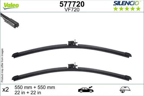 Wischblatt vorne VALEO 577720 Bild Wischblatt vorne VALEO 577720