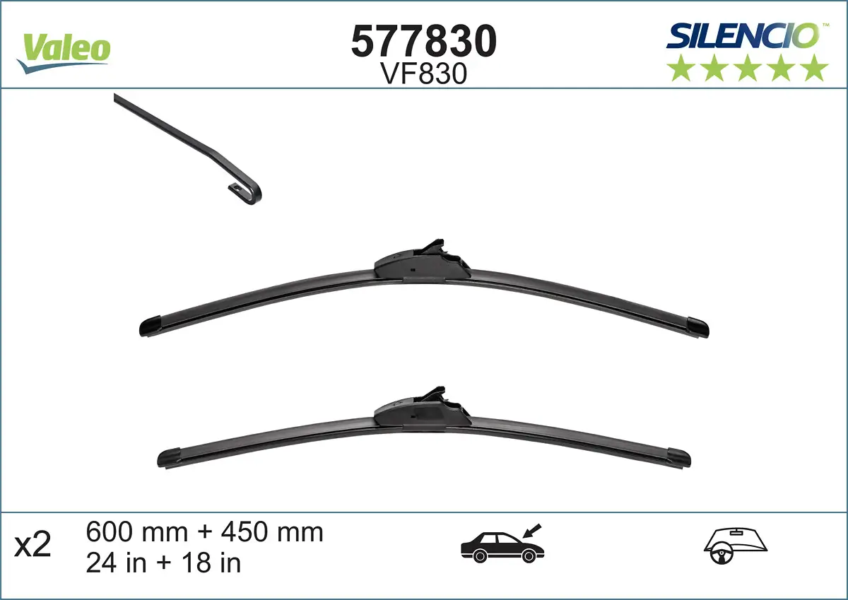 Wischblatt vorne VALEO 577830