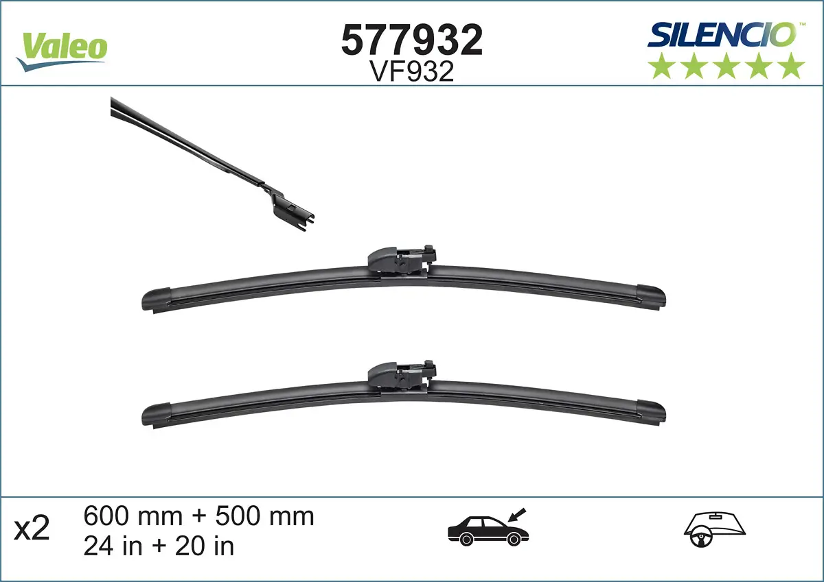 Wischblatt vorne VALEO 577932