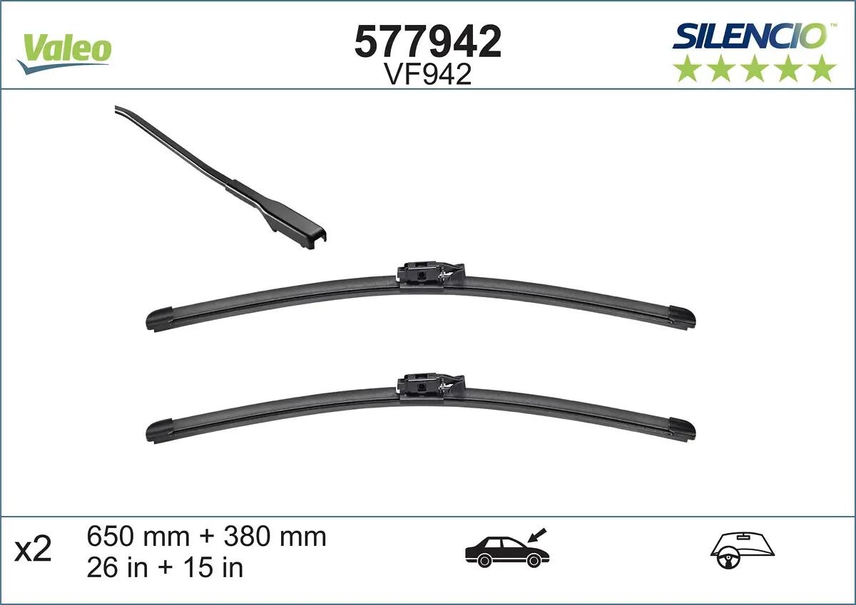 Wischblatt vorne VALEO 577942