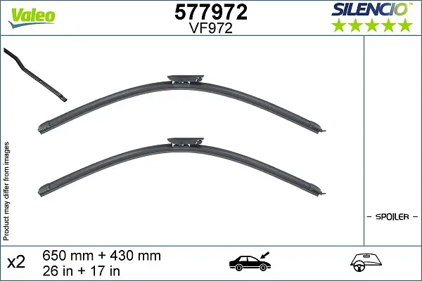 Wischblatt vorne VALEO 577972