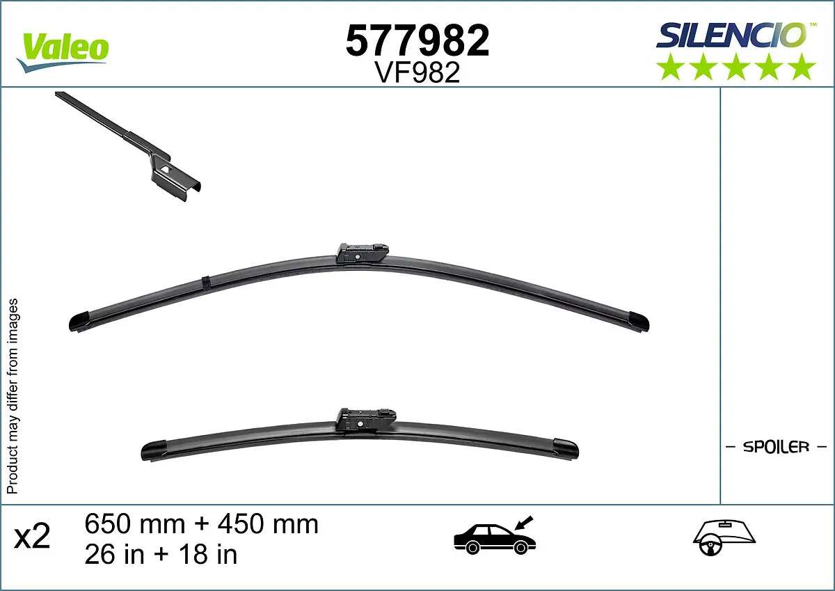 Wischblatt vorne VALEO 577982