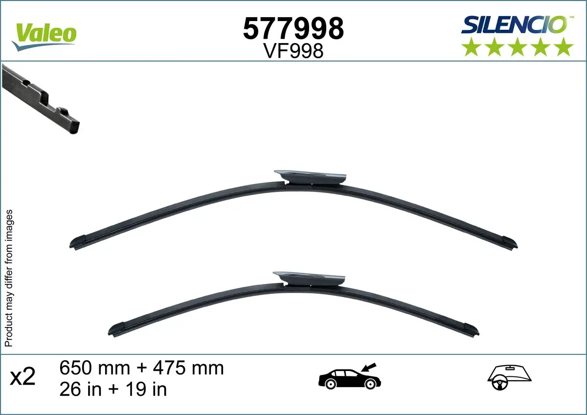 Wischblatt vorne VALEO 577998