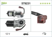 Wischermotor 12 V vorne VALEO 579231
