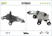 Wischermotor 12 V hinten VALEO 579603