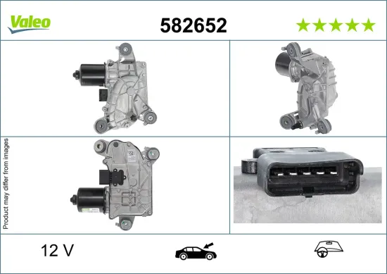 Wischermotor 12 V vorne links VALEO 582652 Bild Wischermotor 12 V vorne links VALEO 582652