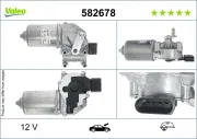 Wischermotor 12 V vorne VALEO 582678