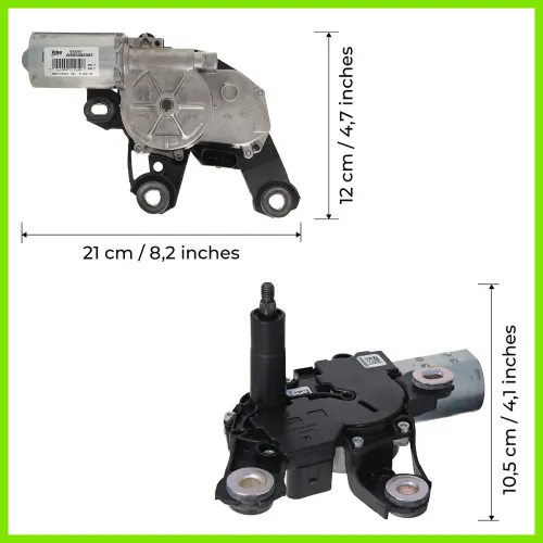 Wischermotor 12 V hinten VALEO 582687 Bild Wischermotor 12 V hinten VALEO 582687