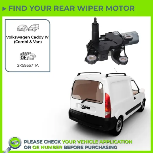 Wischermotor 12 V hinten VALEO 582687 Bild Wischermotor 12 V hinten VALEO 582687