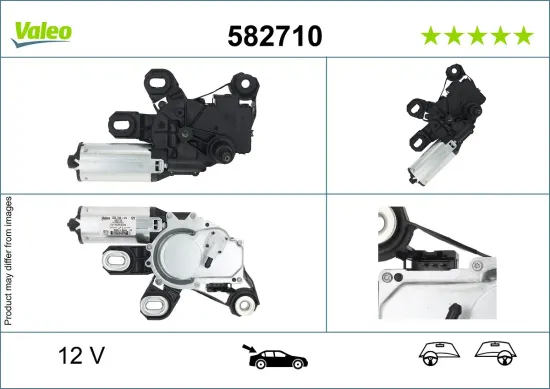 Wischermotor 12 V hinten rechts VALEO 582710 Bild Wischermotor 12 V hinten rechts VALEO 582710