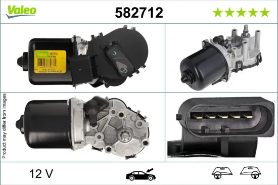 Wischermotor 12 V vorne VALEO 582712 Bild Wischermotor 12 V vorne VALEO 582712