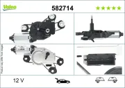 Wischermotor 12 V hinten VALEO 582714