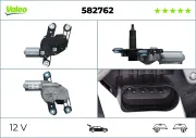 Wischermotor 12 V hinten VALEO 582762