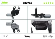 Wischermotor 12 V hinten VALEO 582763