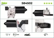 Wischermotor 12 V vorne VALEO 584502