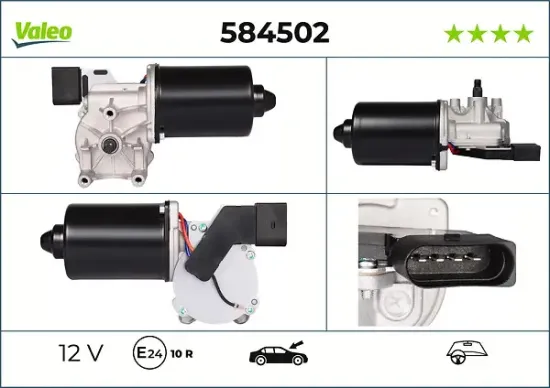 Wischermotor 12 V vorne VALEO 584502 Bild Wischermotor 12 V vorne VALEO 584502
