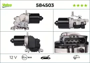 Wischermotor 12 V vorne VALEO 584503