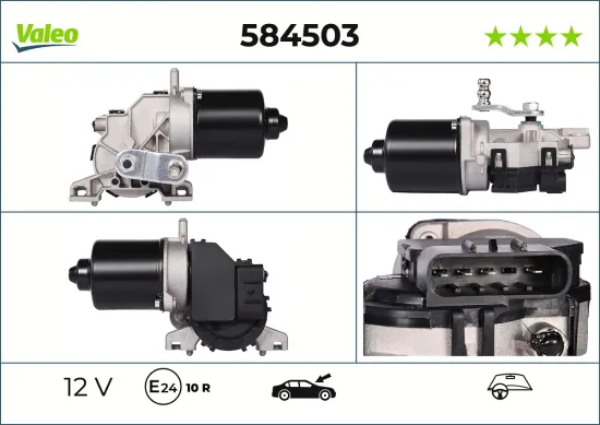 Wischermotor 12 V vorne VALEO 584503 Bild Wischermotor 12 V vorne VALEO 584503