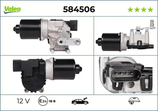 Wischermotor 12 V vorne VALEO 584506 Bild Wischermotor 12 V vorne VALEO 584506
