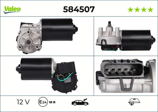 Wischermotor 12 V vorne VALEO 584507 Bild Wischermotor 12 V vorne VALEO 584507