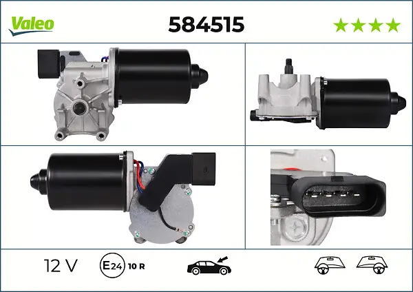 Wischermotor 12 V vorne VALEO 584515