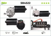 Wischermotor 12 V vorne VALEO 584522