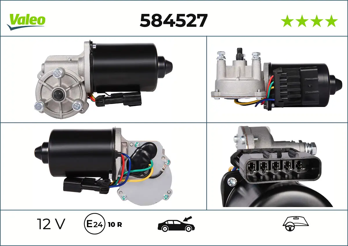 Wischermotor 12 V vorne VALEO 584527