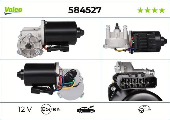 Wischermotor 12 V vorne VALEO 584527 Bild Wischermotor 12 V vorne VALEO 584527