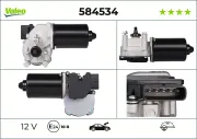 Wischermotor 12 V vorne VALEO 584534