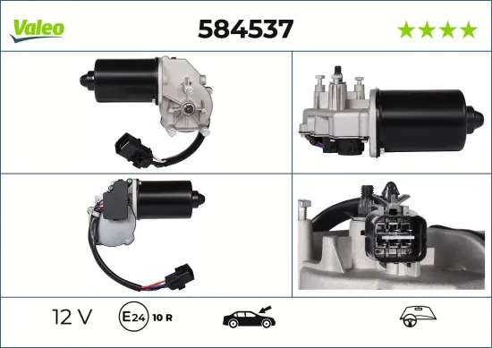 Wischermotor 12 V vorne VALEO 584537 Bild Wischermotor 12 V vorne VALEO 584537