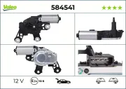Wischermotor 12 V hinten VALEO 584541