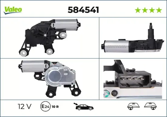 Wischermotor 12 V hinten VALEO 584541 Bild Wischermotor 12 V hinten VALEO 584541
