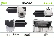 Wischermotor 12 V vorne VALEO 584543