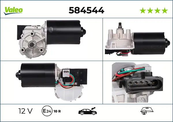 Wischermotor 12 V vorne VALEO 584544