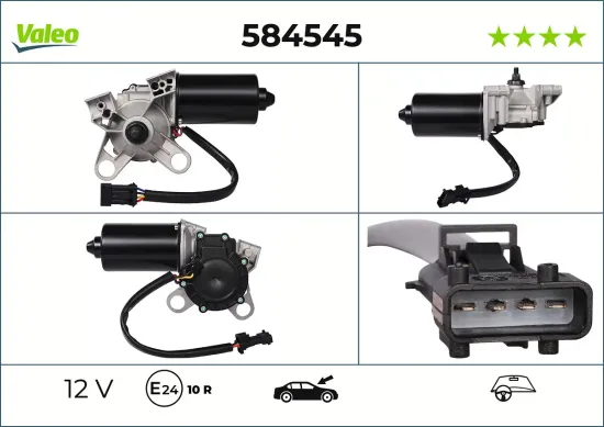 Wischermotor 12 V vorne VALEO 584545 Bild Wischermotor 12 V vorne VALEO 584545