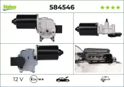 Wischermotor 12 V vorne VALEO 584546